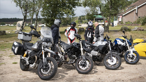 De dag van de motorrijder