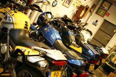 Toerbuffels in showroomstaat