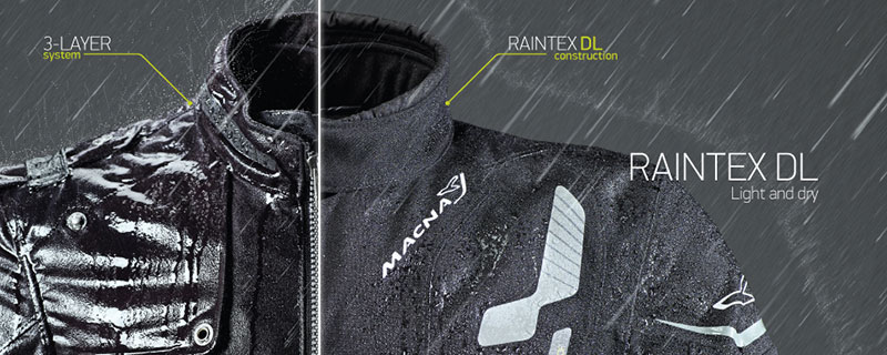 Goretex Raintex motorkleding